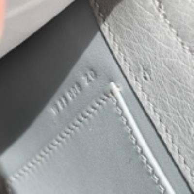 wholesale quality hermes ostrich blue glacier phw